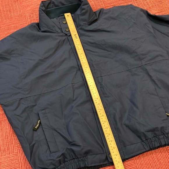 Storm Blue Windbreaker water and wind proof Jacket with High Collar - Picture 12 of 16